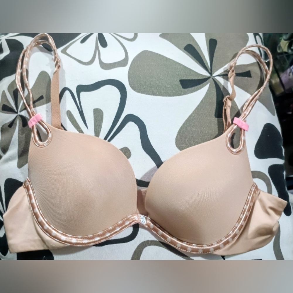 VS Sexy Little Things Beige Push Up Bra 32A New* - Picture 5 of 10